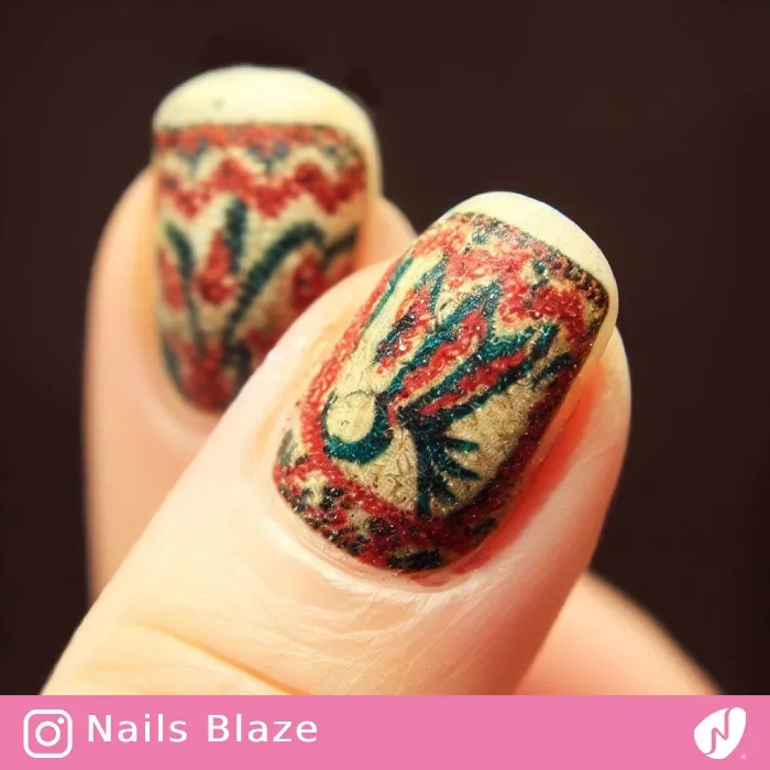 Qashqai Nails | Persian | Tribal - NB174